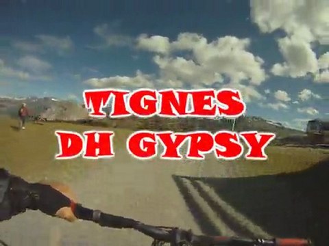 vtt tignes DH GYPSY et DH BLACK METAL avec lolo-rs a la cam