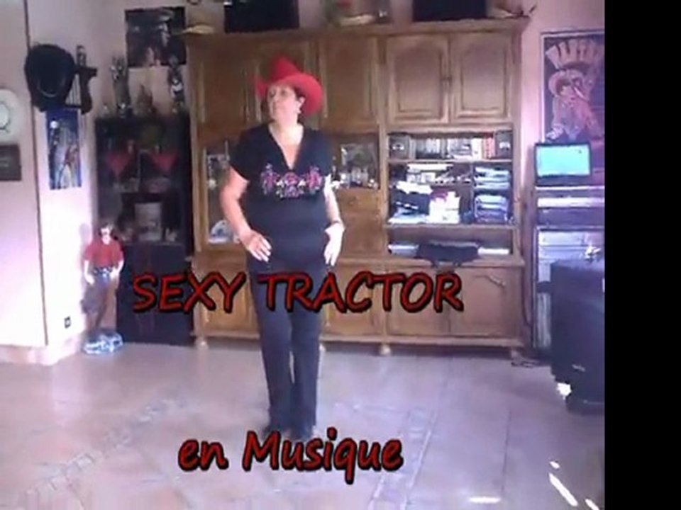 Sexy Tractor  -  COWBOY  HAT  DANCERS