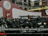 Felipe Calderón presenta Quinto informe de Gobierno