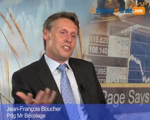 Jean-François Boucher Pdg de Mr Bricolage à propos de l'utilisation de sa marque