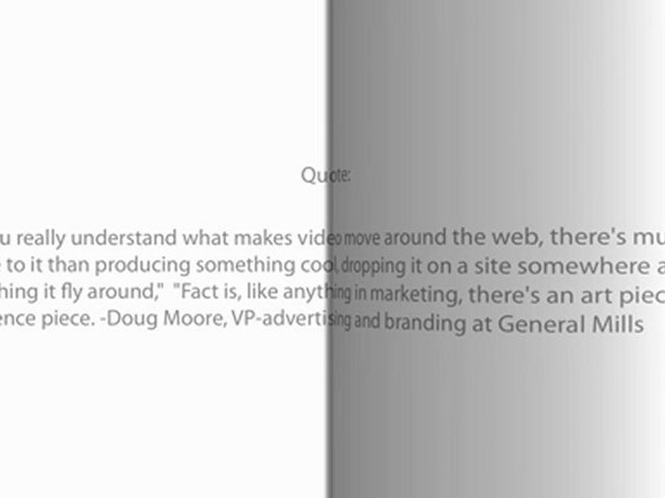 Tutorial, What is Internet Video Marketing?