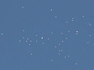 UFO Mass Sight over Carmichael near Sacramento California