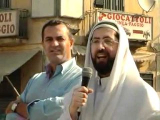 Napoli - Luigi de Magistris saluta la fine del Ramadan