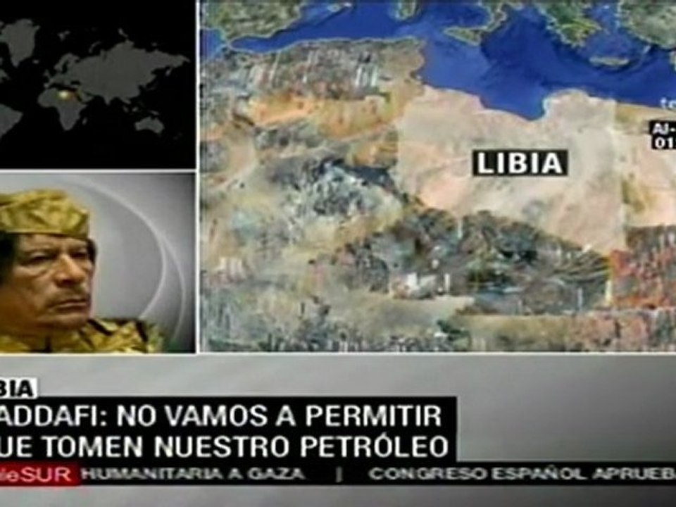 Gaddafi: Prepárense para una guerra de guerrillas