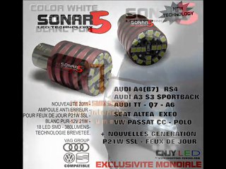 No Resistor Required Error Free 1156 1157 Ba15S Bay15D LED DayLights LED Audi  canbus sonar5