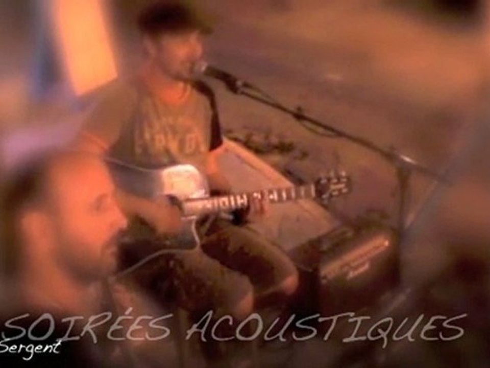 L'Hymne de Nos Campagnes de Tryo aux Soirées Acoustiques du Sergent ( Acoustic guitar bass cover )tryo