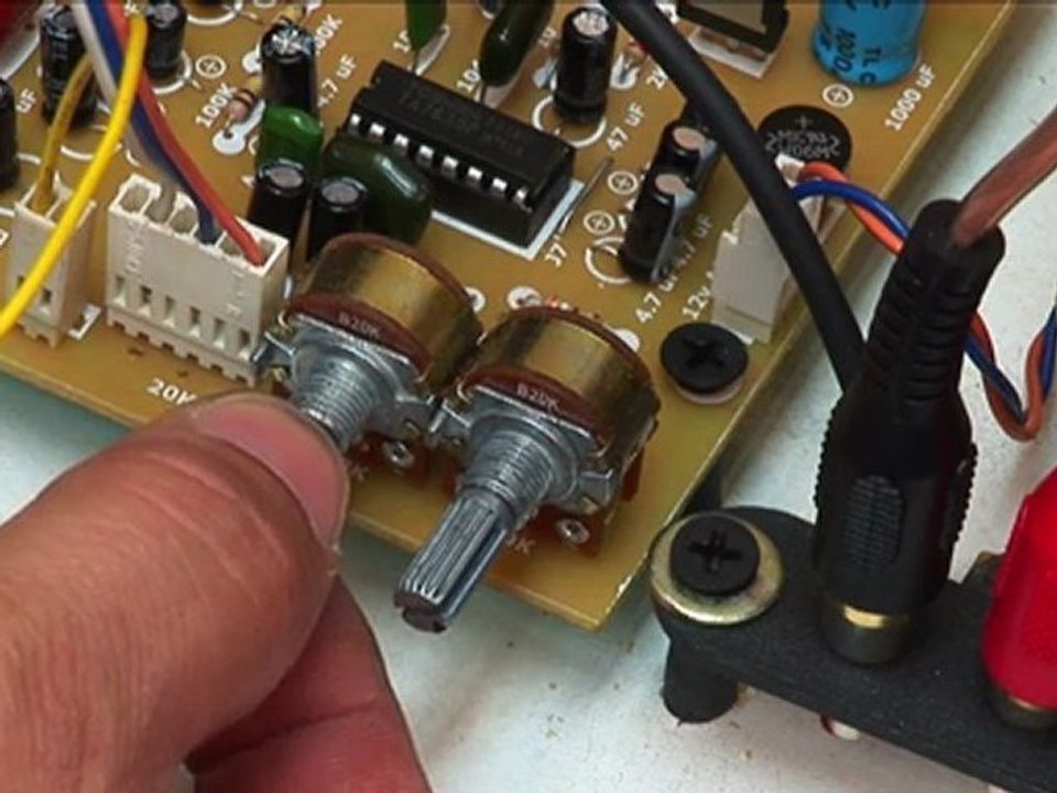 soundcheck with 180W amplifier tda7294