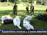 Ocho guerrilleros muertos en ataque del Ejército colombiano
