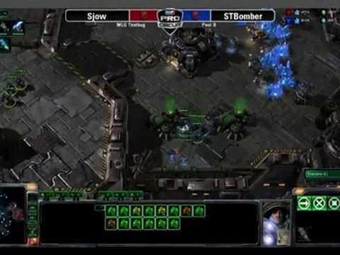 MLG Raleigh 2011 - Starcraft II - Game 2 - Dignitas Sjow (T) VS ST Bomber (T) Part 1/2