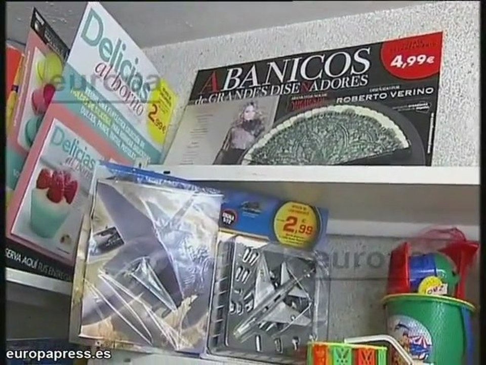 Quiosqueros quieren coleccionables más pequeños