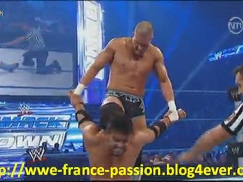 Catch Attack Smackdown 2/09/11 - Justin Gabriel VS Tyson Kidd