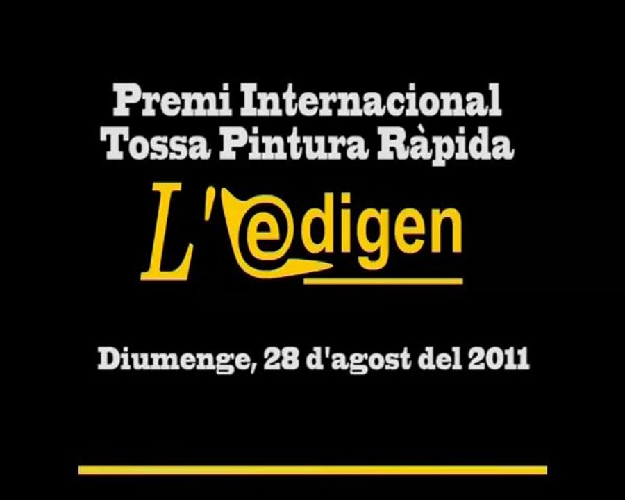 55 Premi Internacional Tossa de Pintura Ràpida
