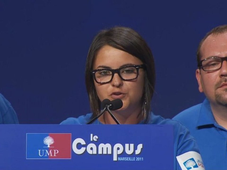 UMP - Marine Pustorino - Discours d'ouverture du Campus