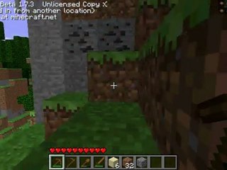survie dans la nature de minecraft