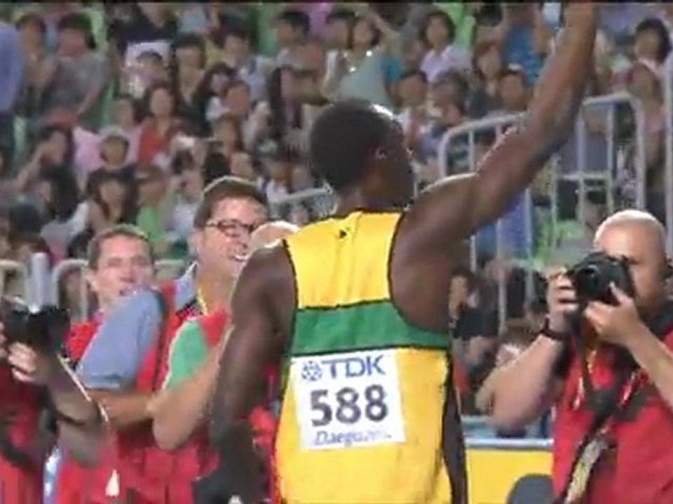 Усэйн Болт 200м - 19.40 Мужчины Финал Чемпионат Мира в Тэгу - www.MIR-LA.com