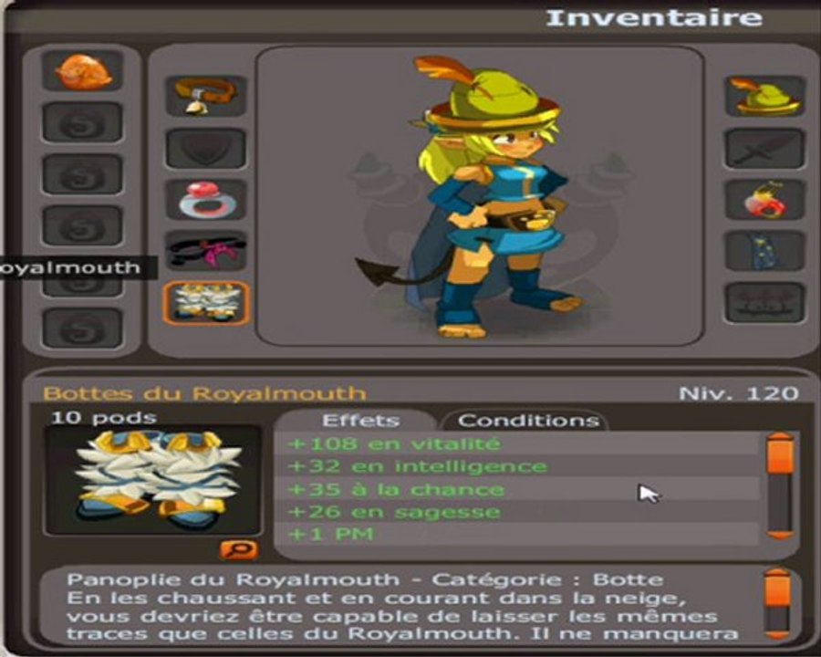 Dofus osa feu lvl 120