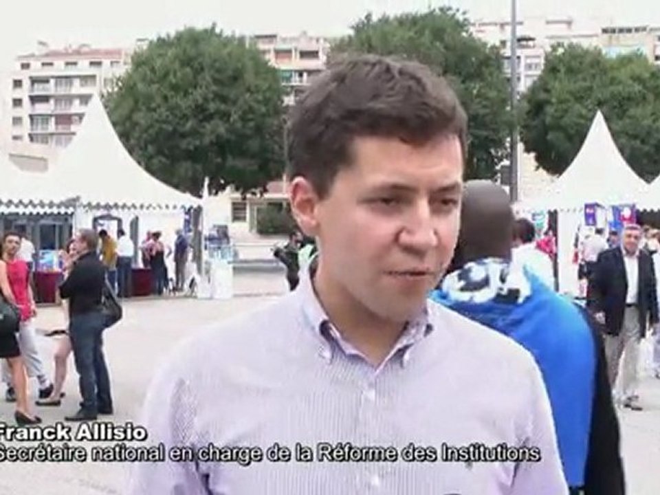 UMP - Franck Allisio - Objectifs du Conseil national