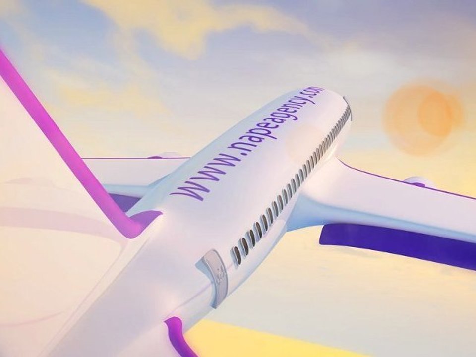PLANE / AVION - animation 3D / motion-design - (by NAPEagency digital 2011)