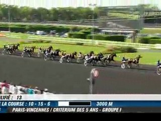 QUINTE SAMEDI 3 SEPTEMBRE 2011 A VINCENNES