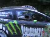 Ken Block - tarmac test of the Ford Fiesta RS WRC with GoPro helmet cam