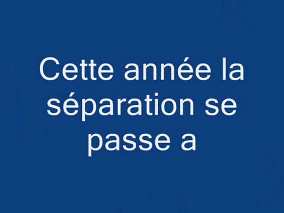 l'ile de la séparation