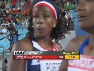 100м с/б Женщины 3 Полуфинал Чемпионат Мира в Тэгу - www.MIR-LA.com