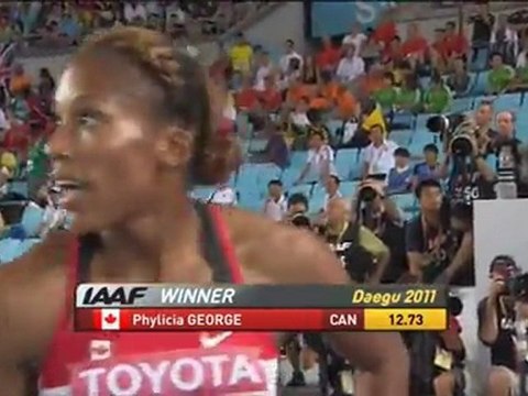 100м с/б Женщины 1 Полуфинал Чемпионат Мира в Тэгу - MIR-LA.com