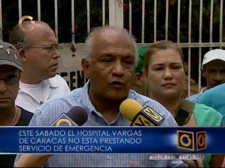 Cierran servicios en el Hospital Vargas