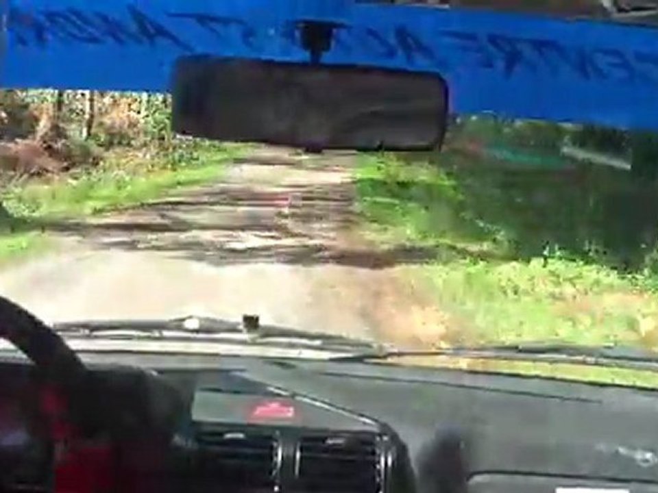 camera embarque rallye mont lagast 2011 205 gti