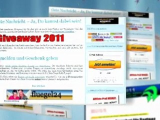 Deutsches Giveaway ab 1.10.11 Jetzt Zugang sichern