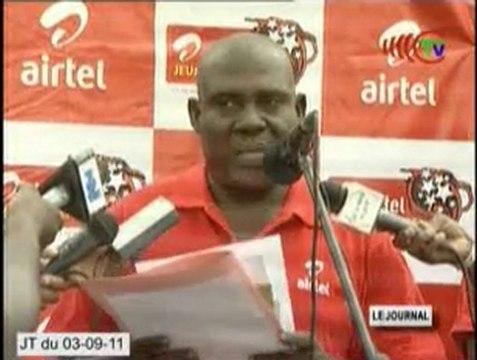 Démarrage du ournoi de football Airtel jeunes talents