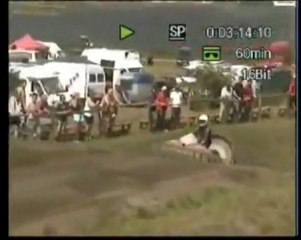 Hovercraft cruce transitable la ruta difícil