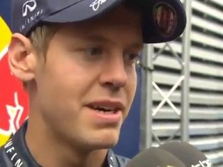 11 Hungarian GP - Sebastian Vettel (post practice)