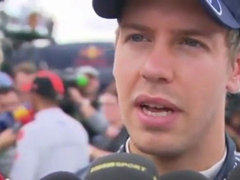 11 Hungarian GP - Sebastian Vettel (post quali)