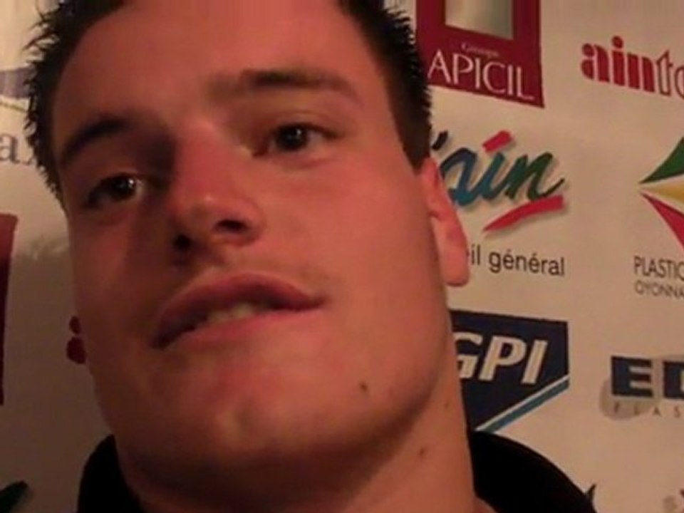 Rugby Pro D2 - Reaction d'Antoine Tichit apres USO - La Rochelle