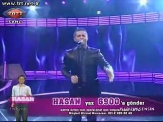 HASAN 8.FİNALİST Biraz kül biraz duman Yıldızım sensin-8 TRT 2011