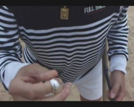 Détecteur de métaux le Minelab Explorer SE à la plage