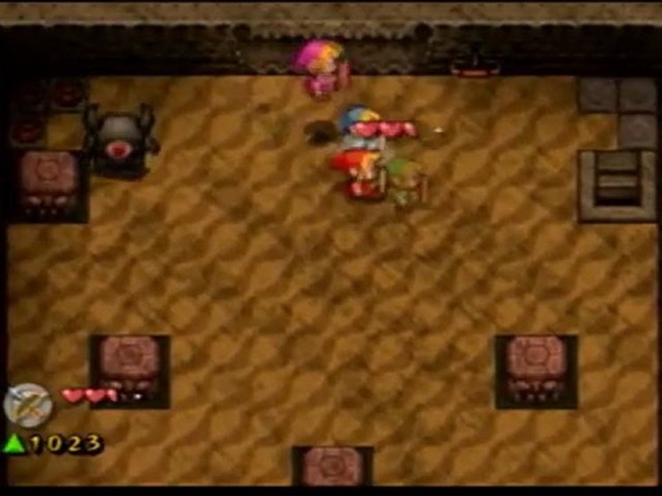 Legend of Zelda Four Swords Adventures pt 32 Desert Temple 1 of 2
