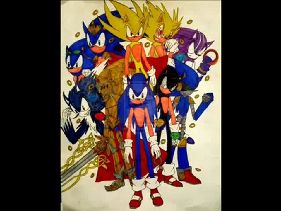 Sonic the Hedgehog-Knight of the wind