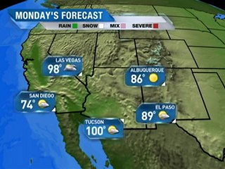 Southwest Forecast - 09/03/2011