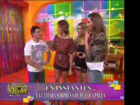 Pedro y Paula en la Cocina 11 (llega Paula) - 03 de Septiembre 2011