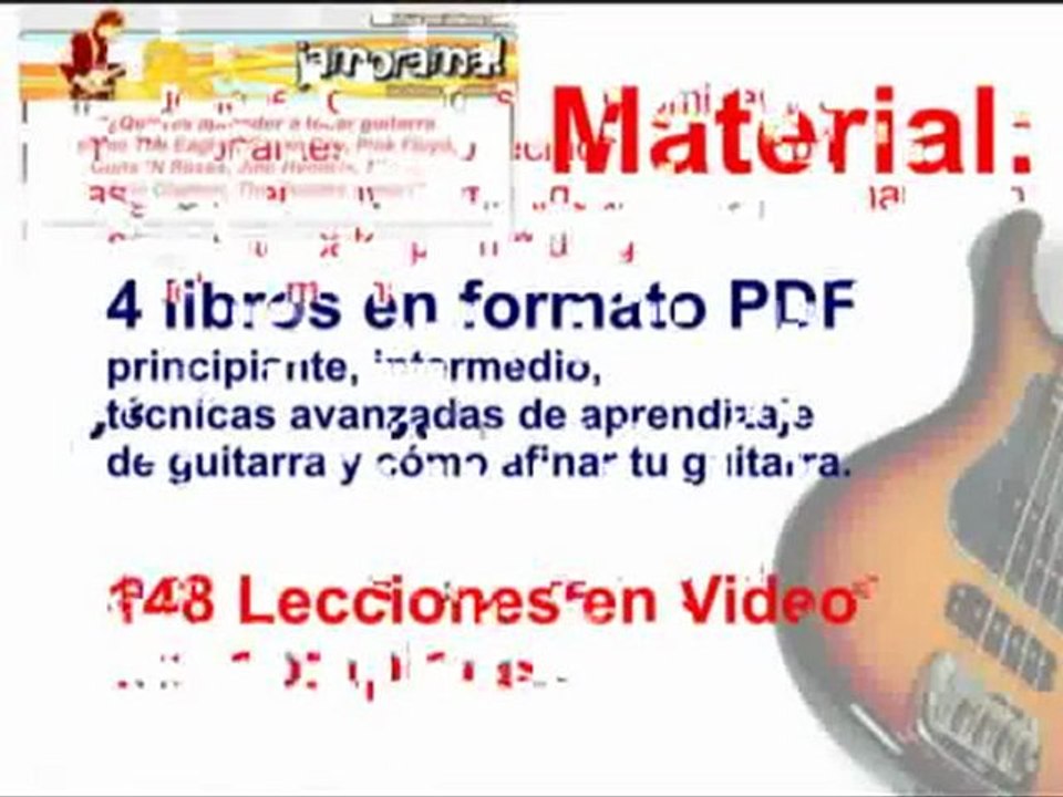 Los cursos de guitarra mas demandados