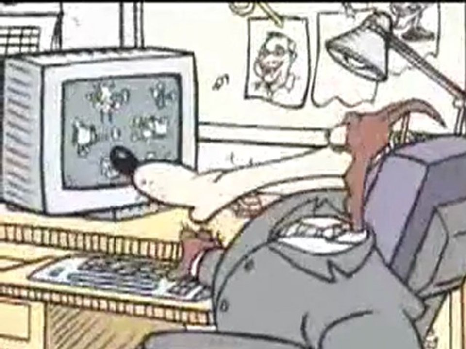 Cartoon Network Shortie - Droopy in Thanks a Late