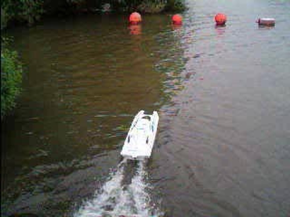 Mon bateau "admiral" 1er test