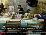 Exito de la Feria del Arte Decorativo en Bolivia