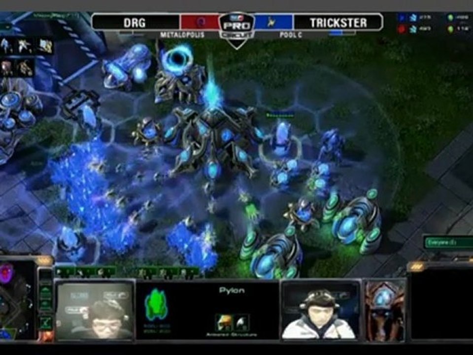 MLG Raleigh 2011 - Starcraft II - Game 2 - CoLMVP DRG (Z) VS ST Trickster (P) Part 1/1