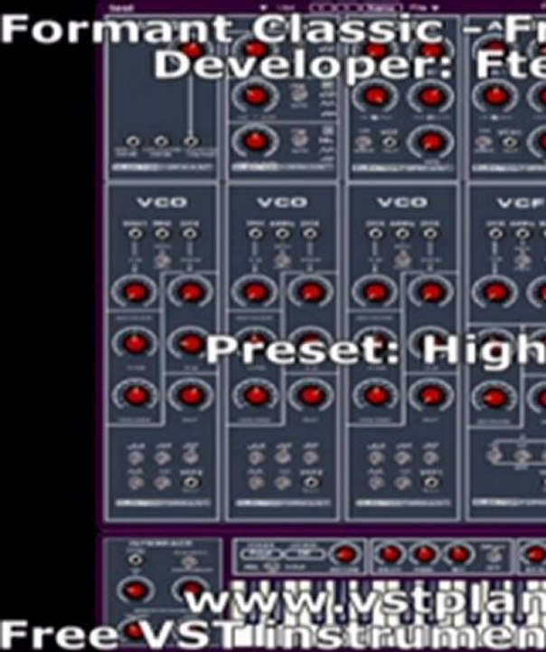 Formant Classic - Free VST synth