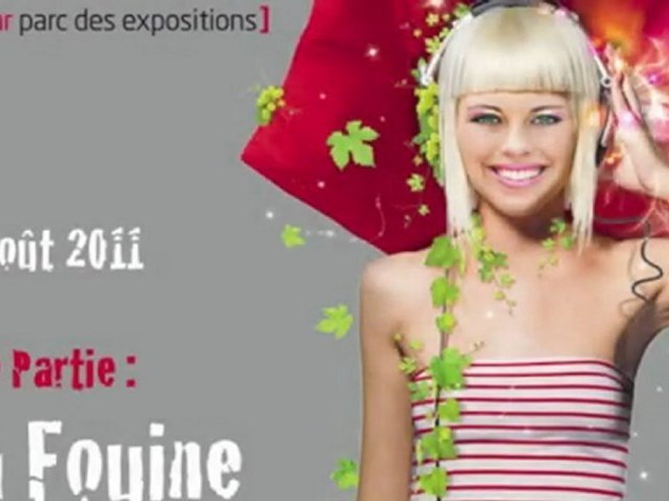 Concert de La Fouine - Foire aux vins Colmar 2011