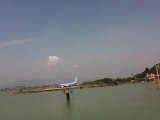 B737-800 thomson take off RWY 35 of corfu