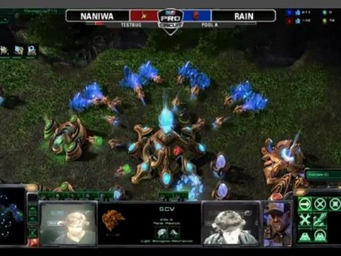 MLG Raleigh 2011 - Starcraft II - Game 2 - Dignitas Naniwa (P) VS Fnatic Rain (T) Part 1/1